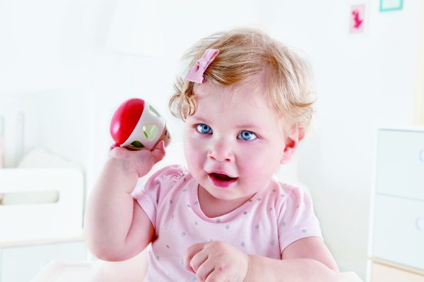 Bel rammelaar - hout - kunststof - speelgoed - houten speelgoed - dn houten tol - de mouthoeve - boekel - hape - baby