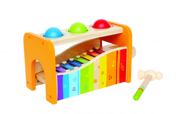 ballen xylofoon - muziek - xylofoon - muziek - baby - peuter - hout - houten speelgoed - speelgoed - dn houten tol - de mouthoeve - boekel - hape