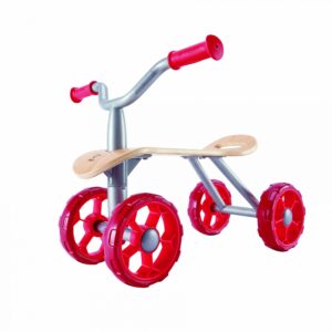 trail rider - red - speelgoed - houtenspeelgoed - hout - dn houten tol - loopwagen - loopfietsen - mouthoeve - boekel - hape
