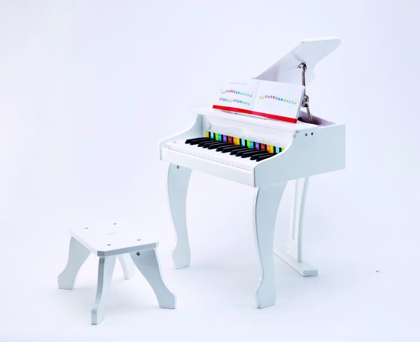 Luxe vleugel piano - piano - vleugel - hout - muziek - instrument - dn houten tol - de mouthoeve - boekel - winkel - peuter - kleuter - speelgoed - houten speelgoed - hape