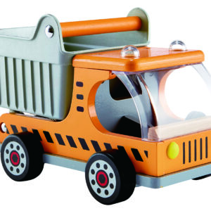 dumper truck - auto's - speelgoed - houten speelgoed - boekel - hout - truck - dn houten tol - de mouthoeve - hape