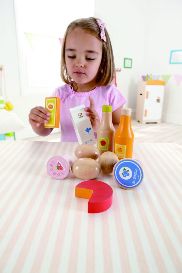 boter kaas en eieren - healthy basics - hout - kunststof - zuivel speelgoed - speelgoed - houten speelgoed - hape - E3108 - dn houten tol - de mouthoeve - boekel - winkel - houten eieren