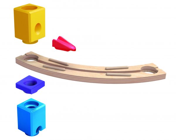 knikkerbaan - super spiraal - super spirals - speelgoed - houten speelgoed - hape - E6024 - kinder speelgoed - dn houten tol - kleuter - vanaf 4 jaar - de mouthoeve - boekel - winkel - knikkers