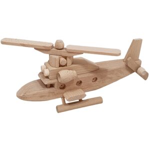 helikopter - SL382 - Helikopter met 1 propeller - houten helikopter - speelgoed - houten speelgoed - personaliseren speelgoed - kraamcadeau - dn houten tol - de mouthoeve - boekel - speelgoedwinkel -