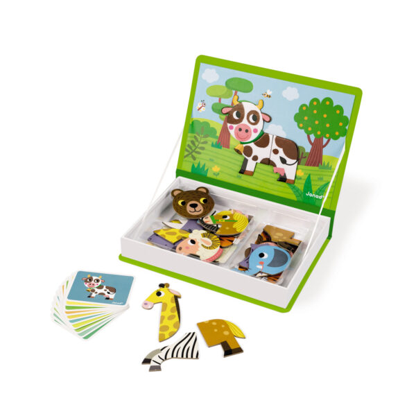 magneetboek - magnetibook - dieren- janod - webshop - magneten - educatief speelgoed - speelgoed - houten speelgoed - dn houten tol - de mouthoeve - boekel