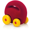 rubbabu - voertuig - baby speelgoed - rubber speelgoed - 100% natuurlijk - speelgoed - houten speelgoed - dn houten tol - de mouthoeve - boekel - shop stil speelgoed - rood - Mascotte