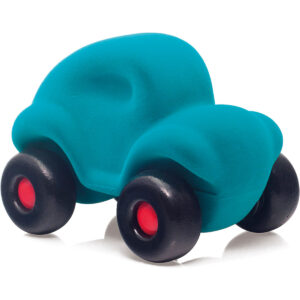 rubbabu - voertuig - baby speelgoed - rubber speelgoed - 100% natuurlijk - speelgoed - houten speelgoed - dn houten tol - de mouthoeve - boekel - shop stil speelgoed - racewagen - rood - speelgoed - zacht speelgoed - auto - blauwe auto