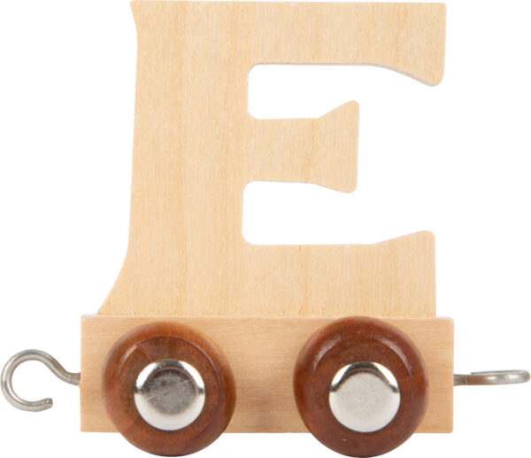 lettertrein - letters - houten letters - blank houtenlettertrein - gekleurde houten lettertrein - speelgoed - houten speelgoed - kraamcadeau - dn houten tol - winkel - shop - de mouthoeve - small foot