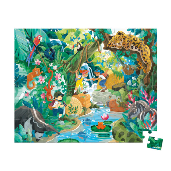 puzzel - puzzel avonturen - Janod Puzzel - janod - kinder puzzel - bos puzzel - speelgoed - houten speelgoed - educatief speelgoed - dn houten tol - de mouthoeve - boekel - stoere puzzel - jongens puzzel - puzzel in koffer - avonturen piraten puzzel