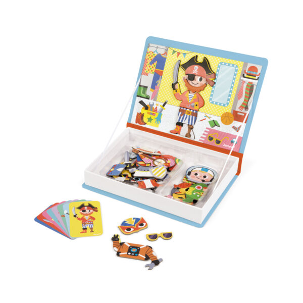 magneetboek - magnetibook -prinsessen - janod - webshop - magneten - educatief speelgoed - speelgoed - houten speelgoed - dn houten tol - de mouthoeve - boekel - verkleedfeest - meisjes - prinsessen - verjaardags cadeau kind - verkleedfeest jongens - magneten - magneten verkleedfeest jongens