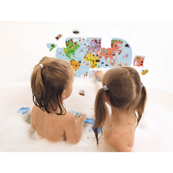 badspeelgoed - speelgoed voor in bad - wereldkaart voor in bad - bad - schuimpuzzel - puzzel voor in bad - badpuzzel - speelgoed - houten speelgoed - educatief speelgoed - dn houten tol - janod - de mouthoeve - boekel - speelgoedwinkel boekel