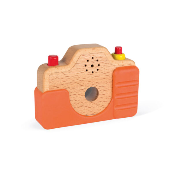 fotocamera - kinder camera - kinder foto camera - speelgoed camera - speelgoed - educatief speelgoed - houten speelgoed - dn houten tol - de mouthoeve - boekel - shop - webshop - janod