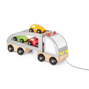 trekvrachtwagen - vrachtwagen - houten vrachtwagen - speelgoed vrachtwagen - houten auto's - speelgoed autootjes - speelgoed - houten speelgoed - educatief speelgoed - dn houten tol - kinder speelgoed - de mouthoeve - boekel - shop - winkel - janod