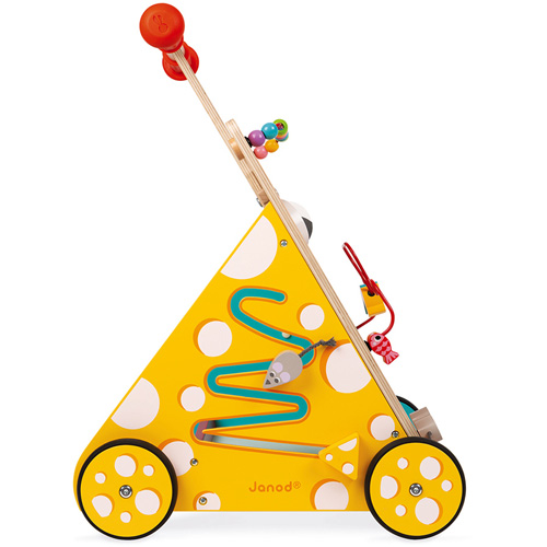 activatie center - walker - duw kar - loop kar - speelgoed - houten speelgoed - janod - 118005 - dn houten tol - baby - babyshower - gender party - jongens - meisjes - de mouthoeve - boekel - speelgoedwinkel - webshop - kraamcadeau - verjaardagscadeau