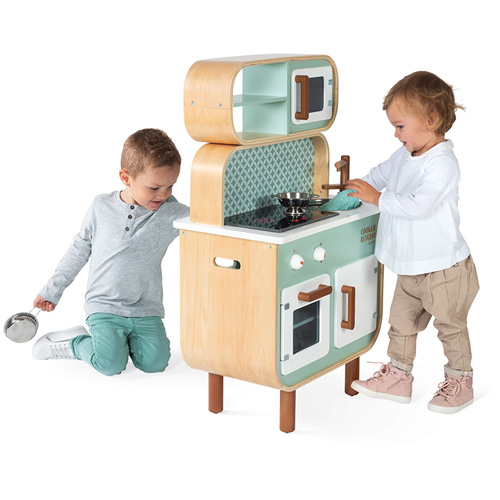 keukentje - kinder keukentje - blauw - oven - fornuis - wasmachine - magnetron - houten speelgoed - dn houten tol - boekel - webshop - speelgoedwinkel - peuter - kleuter - babyshower - gender party - kraamcadeau - duurzaam - educatief - 116594