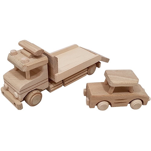 oplader met auto - voertuigen - beukenhout - vrachtwagen - transporter - houten speelgoed - boekel - dn houten tol - de mouthoeve - baby shower - kraamcadeau - gender party - jongen - meisje - kinderen - boekel - speelgoedwinkel - webshop