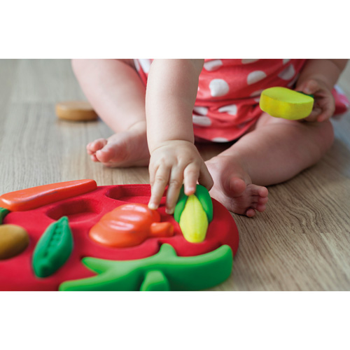 rubbabu - boom - 3d puzzel groent - zacht speelgoed - kleurrijk - duurzaam - ecologisch afbreekbaar - baby - dreumes - peuter - kleuter - kraamcadeau - babyshower - verjaardag - houten speelgoed - dn houten tol - de mouthoeve - boekel - 3320156 - janod