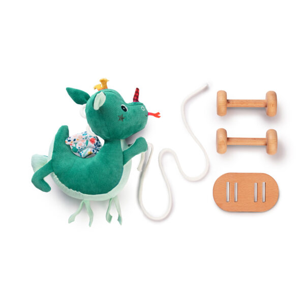 janod - ;illiputiens - stof - hout - knuffel - stapeltoren - duurzaam - educatief - motoriek - houten speelgoed - baby - dreumes - peuter - vos - kraamcadeautje - baby shower - Alice stapelpiramide - dn houten tol - de mouthoeve - boekel - webshop - speelgoedwinkel - wooden - toys - JOE trekknuffel