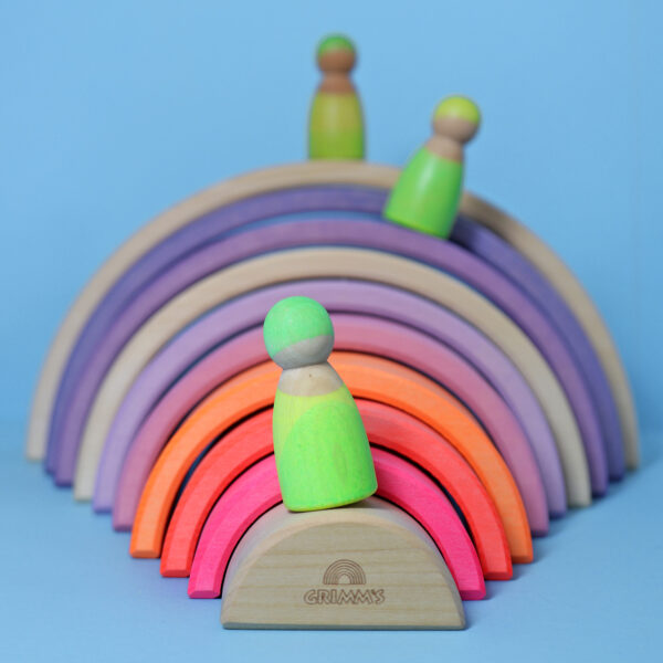 grimm's - stapeltoren - neon - kleuren - vanaf 1 jaar - verjaardag - open end play - open eind speelgoed - houten speelgoed - verantwoord - eerlijk - handgemaakt - lindehout - nieuw - kinderopvang - koop lokaal - speelplezier - recyclebaar - baby - dreumes - peuter - kleuter - dn houten tol - Gemert - duurzaam - educatief - wooden toys - eerlijk - trendy - open ended learning - natural - kleurrijk - bso - vrijeschool - pedagogisch - motoriek - antroposofisch - 15040 - stapelaar - regenboog - pink -roze