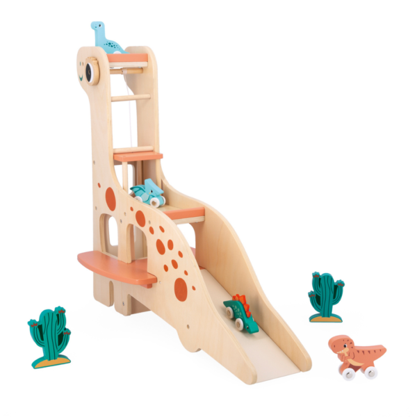 Dino garage - houten garage - dinosaurus - houten speelgoed - kinderopvang - scholen - speelgoedwinkel - duurzaam - educatief - gemert - dn houten tol - trendy - verantwoord - speelgoed - eerlijk - lekker spelen