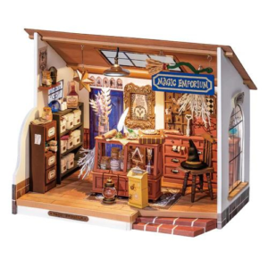 Robotime Kiki's Magic Emporium - bouwpakket - volwassenen - duurzaam - educatief - dn houten tol - gemert - speelgoedwinkel - houten speelgoed - houten bouwpakketen - koop lokaal ook online - winkel - store - robotime