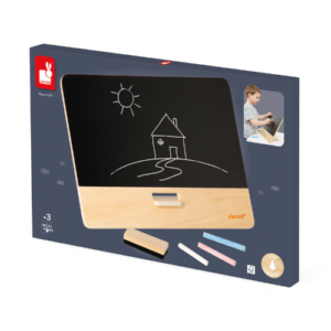 Janod - schoolbord - tafelmodel - tijdloos - knutselen - vanaf 5 jaar - verjaardag - - kado - cadeautje - papier - houten speelgoed - duurzaam - educatief - janod - gemert - speelgoedwinkel - webshop - koop lokaal - dn houten tol - trendy - verantwoord