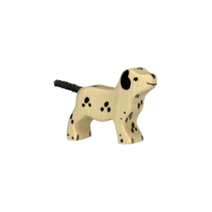 hond - pup - dalmatiër - huisdieren - houten dieren - holztiger - open ended play - goki - duurzaam - educatief - gemert- dn houten tol - trendy - speelgoedwinkel - verantwoord - scholen - bso - kinderopvang - fsc - beukenhout - handgemaakt - natuurlijke verf - koop lokaal