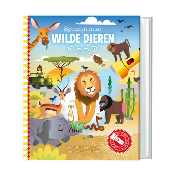 Wilde dieren - dierenwereld - speurboek - zaklampboek - kleuters - open end play - dn houten tol - gemert - speelgoedwinkel - duurzaam - educatief - verantwoord - bso - kinderdagverblijf - opvang - hout - kinderen - peuter - dreumes - kleuter - baby - toyshop - woodentoys - webwinkel - kado - eerlijk - trendy - nieuwe - fsc - recyclebaar - antroposofisch - speelplezier - koop lokaal - sensory - vrijeschool