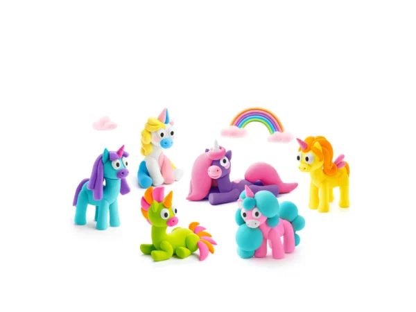 Hey clay set - unicorn rainbow - hey clay - kleien - app - kleurrijk - pedagogisch - spel - peuters - vogels - kleuters - open end play - dn houten tol - gemert - speelgoedwinkel - duurzaam - educatief - verantwoord - bso - kinderdagverblijf - opvang - hout - kinderen - peuter - dreumes - kleuter - baby - toyshop - woodentoys - webwinkel - kado - eerlijk - trendy - nieuwe - fsc - recyclebaar - antroposofisch - speelplezier - koop lokaal - sensory - vrijeschool